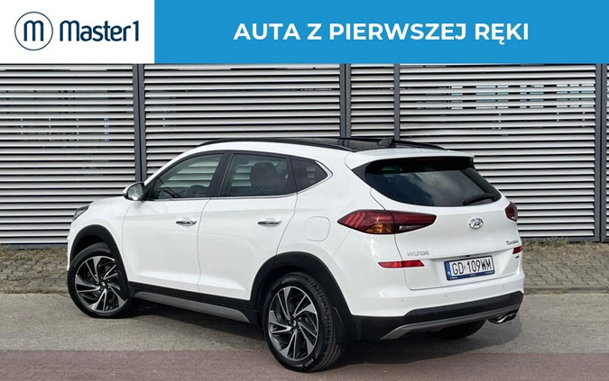 Hyundai Tucson cena 100850 przebieg: 158723, rok produkcji 2020 z Susz małe 92